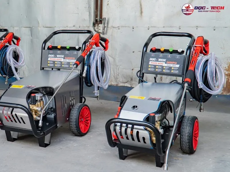 thương hiệu máy xịt rửa xe DQC Tech