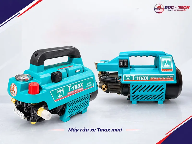hạn chế máy phun rửa xe Tmax
