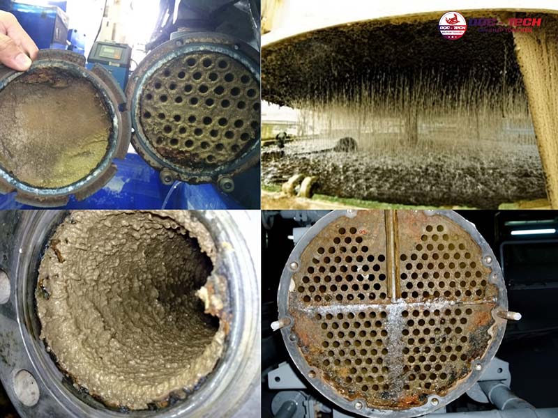 Cáu cặn tháp giải nhiệt gây ra những tác hại gì?