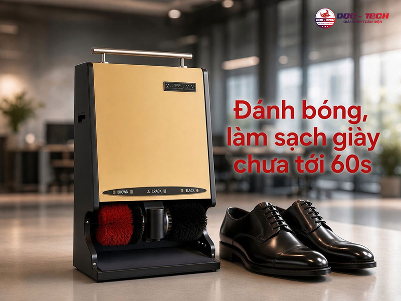 Ưu điểm của Máy đánh giày Shiny SHN - XD