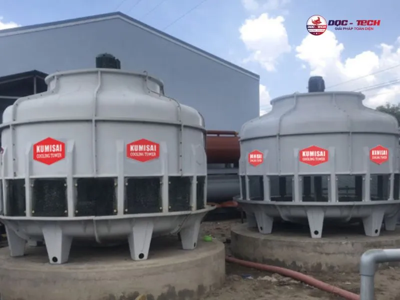 Tháp giải nhiệt Kumisai KMS 300RT đạt hiệu suất làm mát mạnh mẽ, bền bỉ