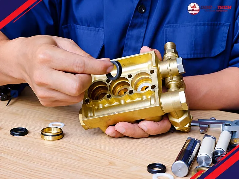 Hướng dẫn thay phớt máy xịt rửa xe
