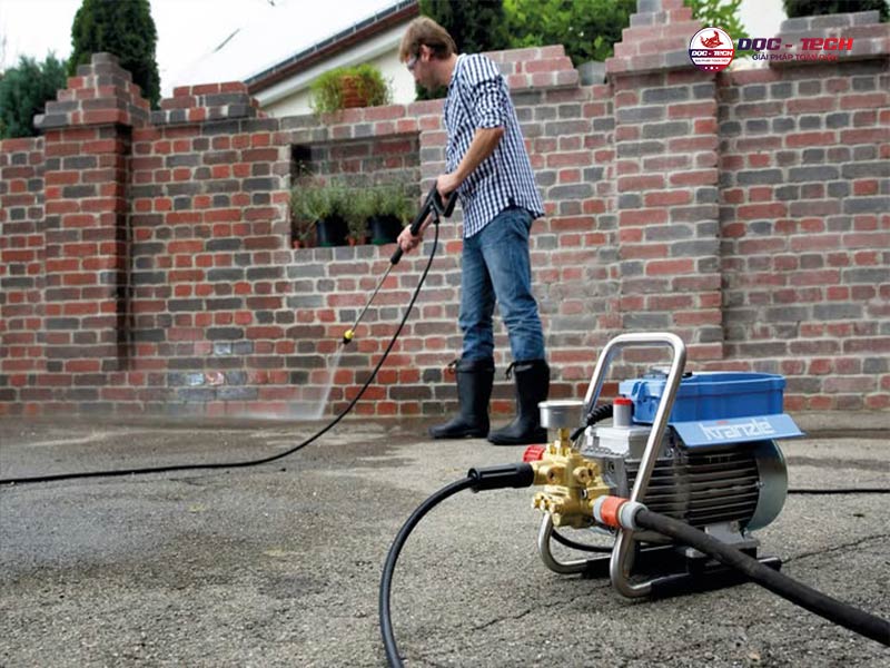 Kết cấu máy rửa xe của Đức chắc chắn
