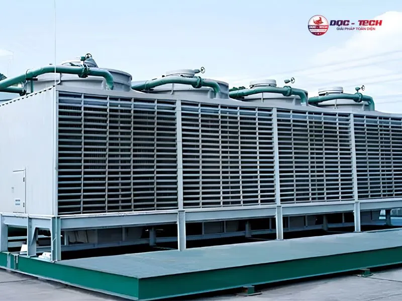 Kết cấu tháp giải nhiệt Kumisai KMS 200RT 4Cell