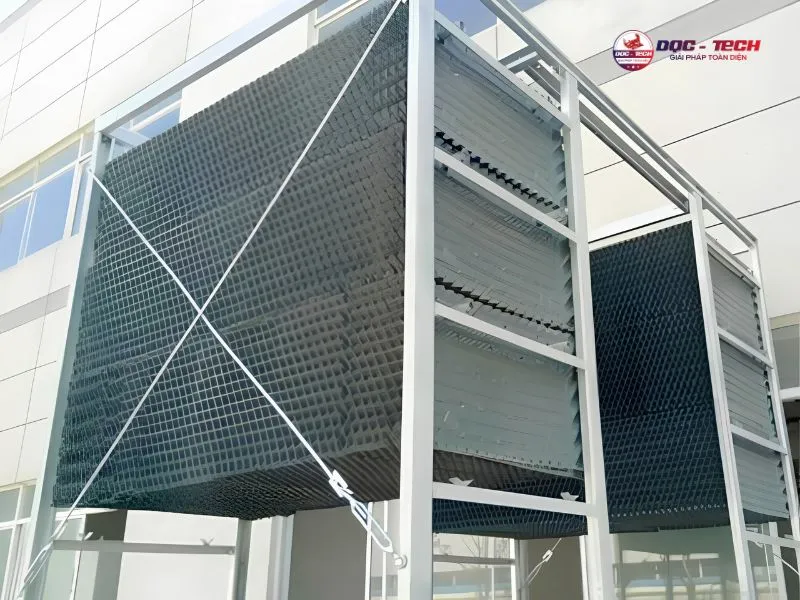 2 tổ hợp tháp giải nhiệt Kumisai KMS 400RT 4Cell từng cụm tách rời 2 tổ hợp tháp giải nhiệt Kumisai KMS 400RT 4Cell từng cụm tách rời
