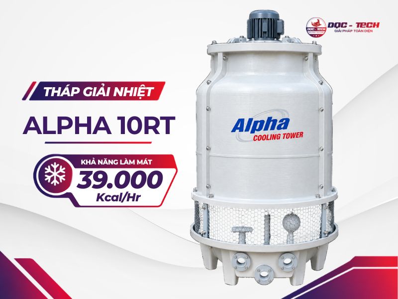 Năng lực giải nhiệt của tháp làm mát Alpha 10RT