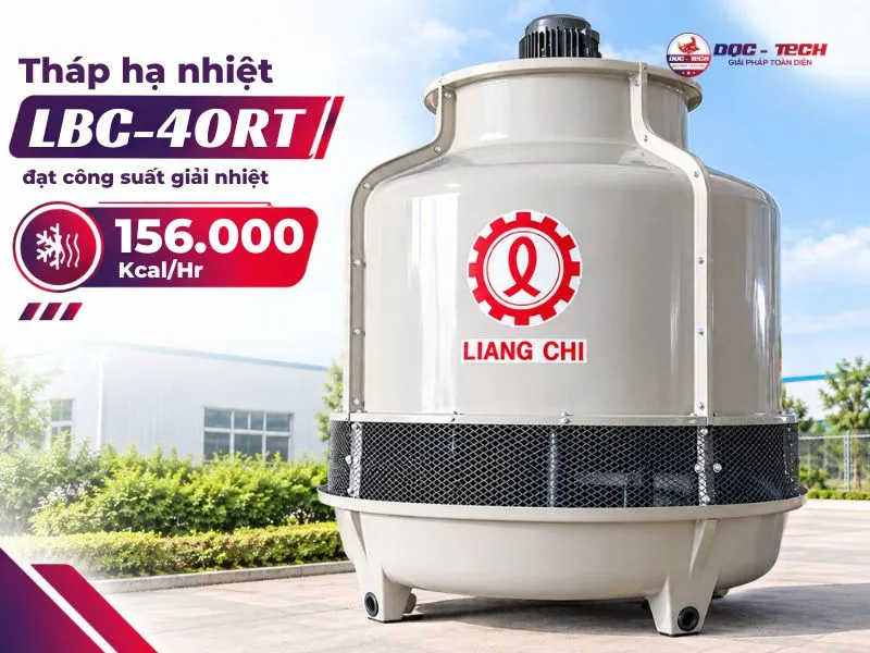 Khả năng giải nhiệt của tháp làm mát Liang Chi LBC-40RT