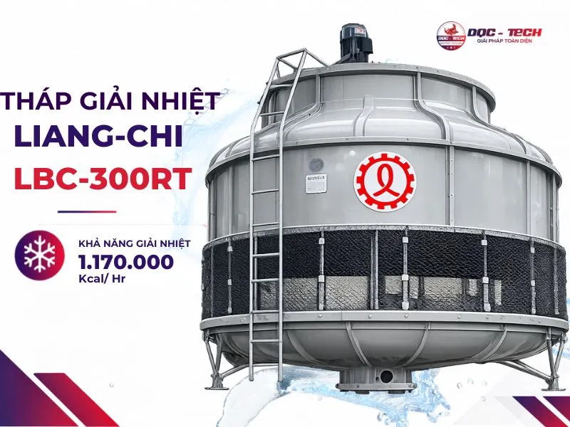 Năng lực xử lý nhiệt của tháp làm mát Liang Chi LBC-300RT
