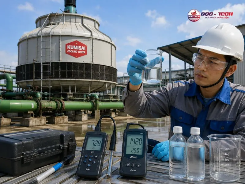 Tìm hiểu về tiêu chuẩn nước tháp giải nhiệt