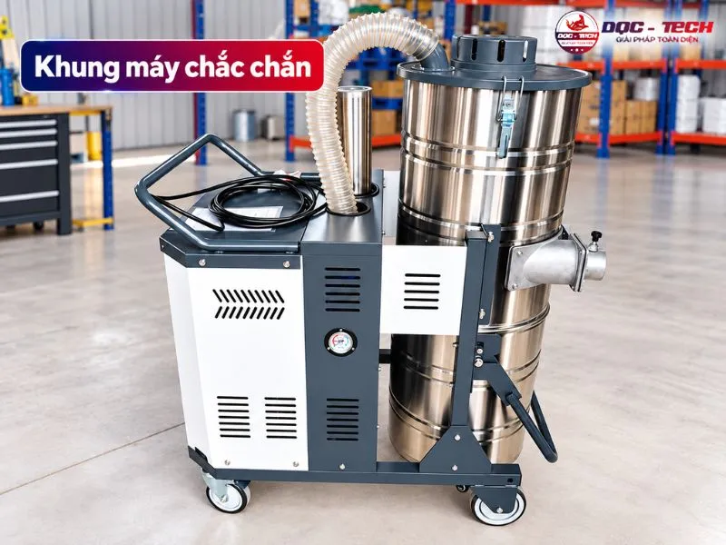 Khung máy hút bụi công nghiệp Kumisai KMS 300 chắc chắn