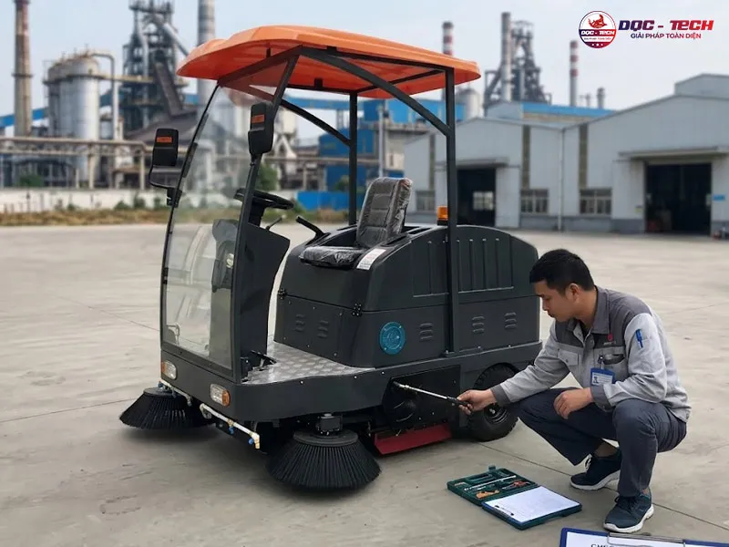 Kiểm tra xe quét rác Kiểm tra xe quét rác