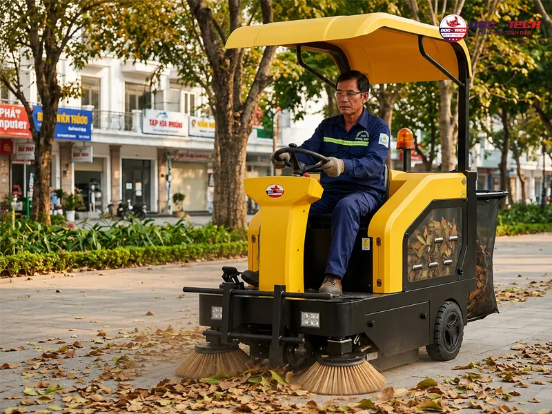 kiểm tra DQC Tech 120 trước khi vận hành