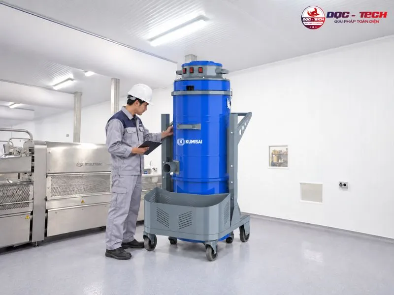 Nên kiểm tra, vệ sinh máy hút bụi công nghiệp Kumisai KMS 360DT định kỳ