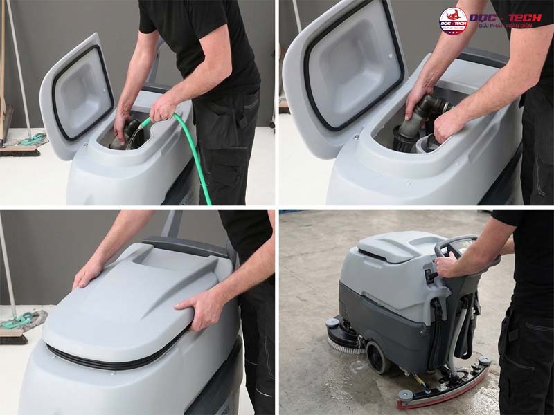Kiểm tra và thiết lập lại nguồn cấp nước để khắc phục