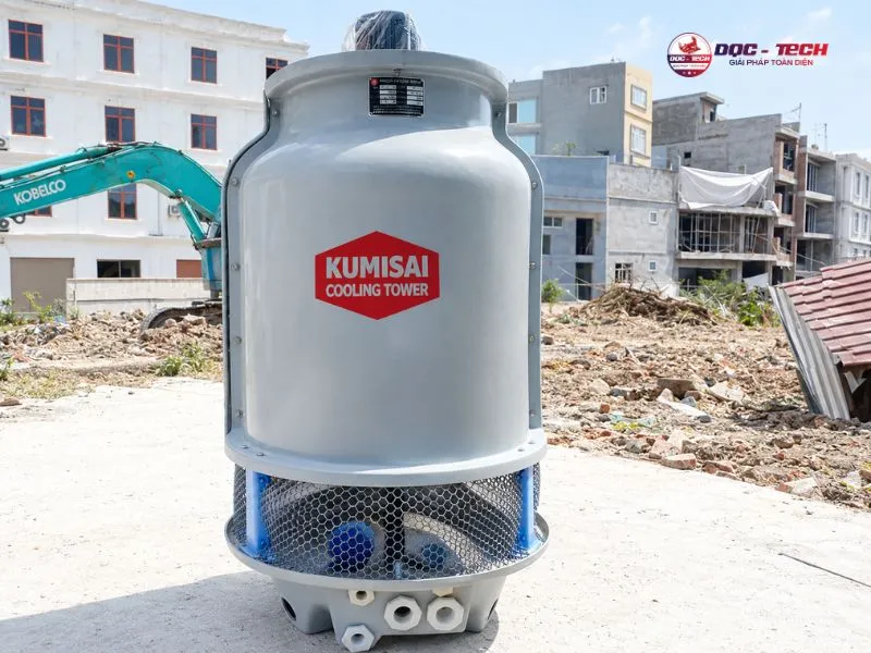Form dáng của tháp hạ nhiệt Kumisai KMS 15RT