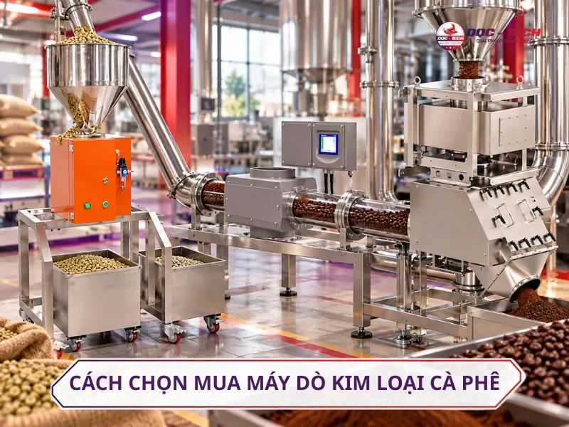 Cách chọn mua máy rà kim loại coffee chuẩn