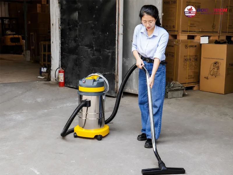 Sở hữu công suất 1.800W cùng lưu lượng khí tối đa 125L/s