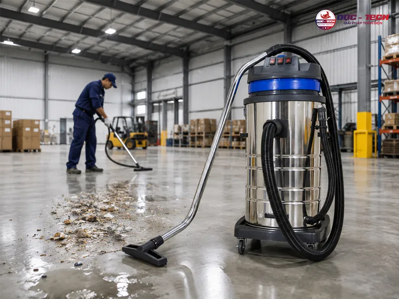 thiết bị hút bụi Kumisai KMS80A làm sạch mọi bụi bẩn