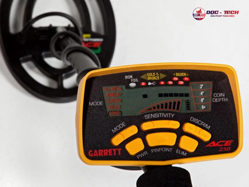 Màn hình máy dò kim loại dưới lòng đất Gold Metal Detector GE-2.0