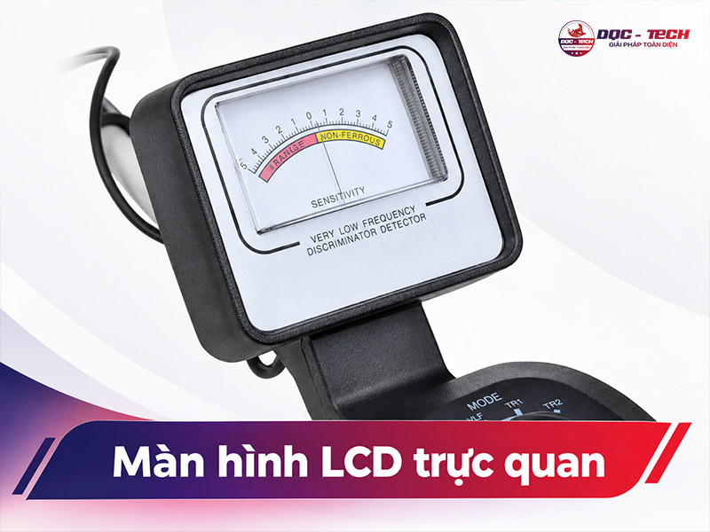 Màn hình LCD Máy dò kim loại MD3006