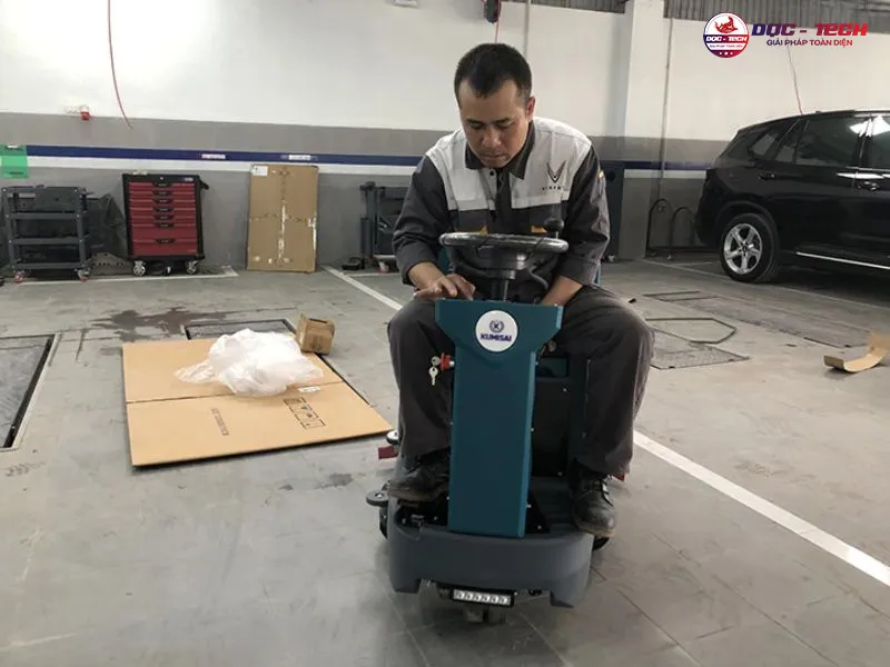 Máy chà sàn bị rung lắc nguy hiểm thế nào