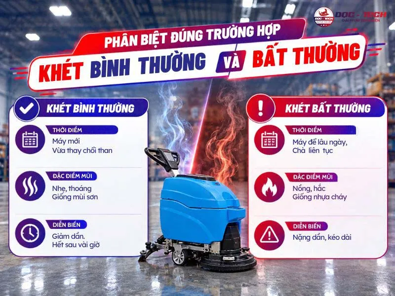 May-cha-san-co-mui-khet-phan-biet-dung.jpg Máy chà sàn có mùi khét phân biệt