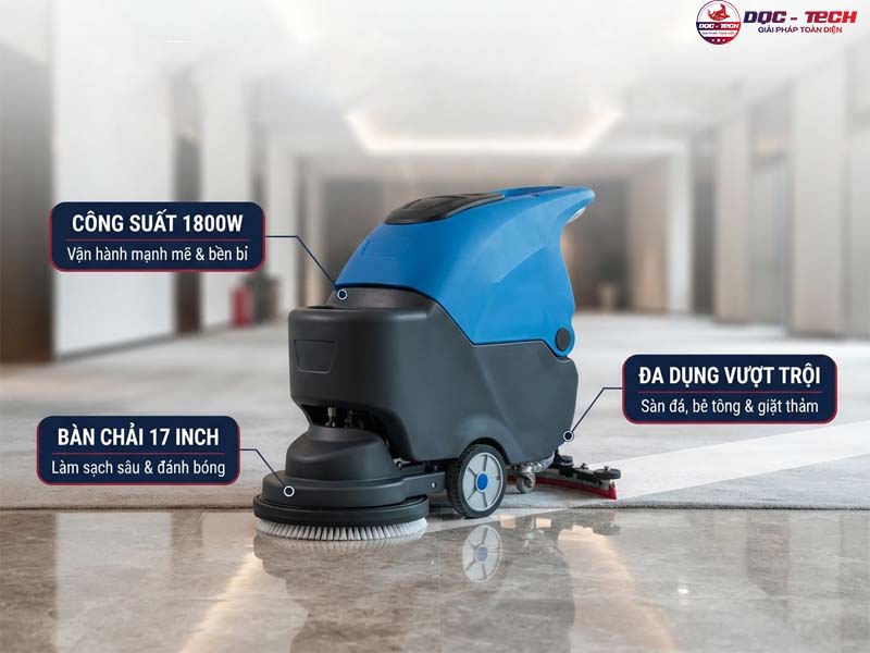 Máy chà sàn đơn Clean Maid T175