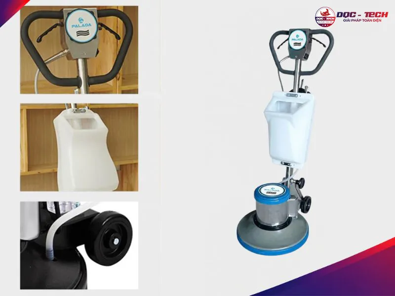 Máy chà sàn đơn Palada KF88 cấu tạo