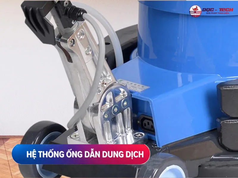 Máy chà sàn đơn Palada PD98 ống dẫn