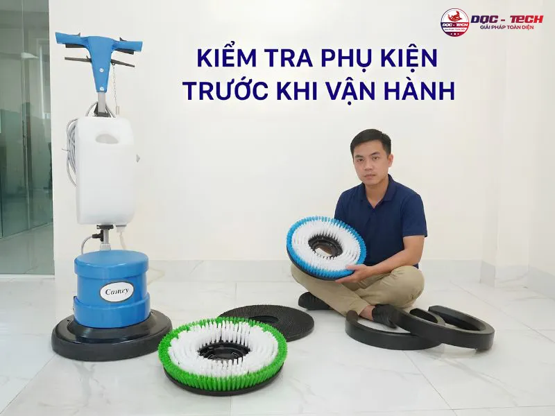 Máy chà sàn giặt thảm Camry BF523 cách dùng