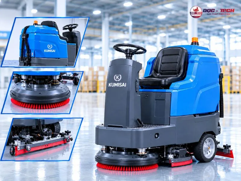 tính năng của máy chà sàn kumisai