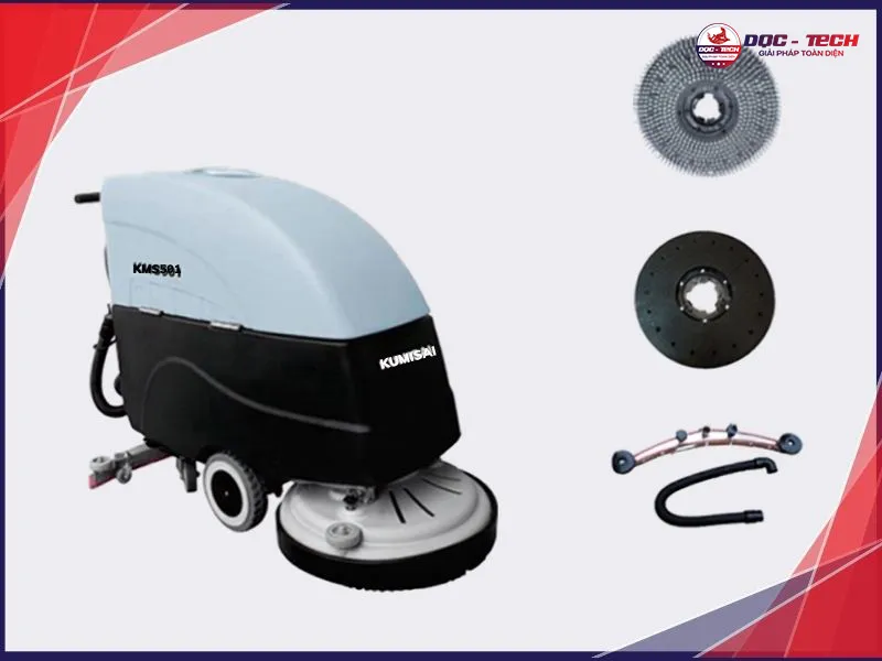 Máy chà sàn liên hợp Kumisai KMS-501 làm sạch nhiều mặt sàn