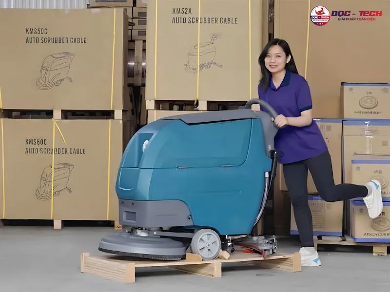 Máy chà sàn liên hợp Kumisai KMS 65F bảo trì thế nào