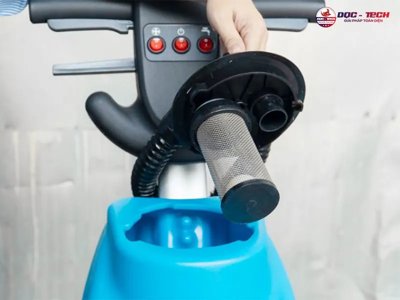 Máy chà sàn liên hợp mini Kumisai KMS-202 dùng thế nào
