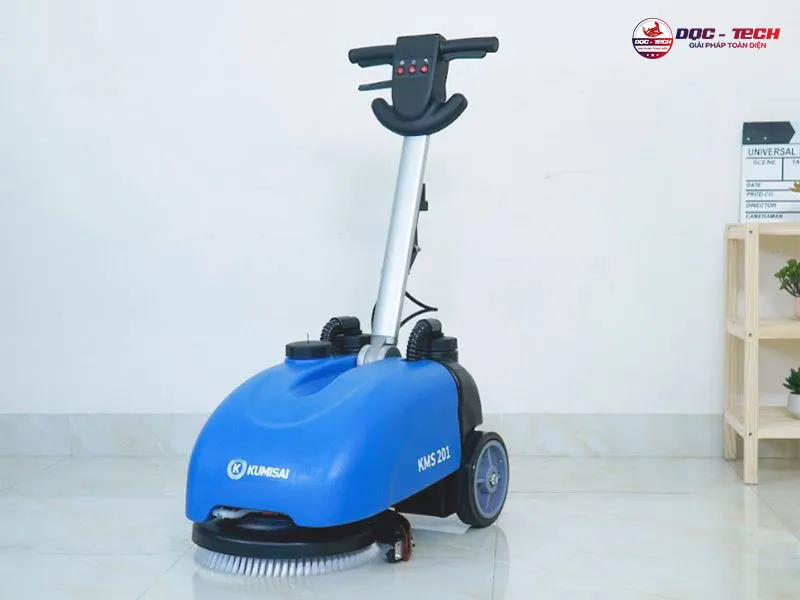 Máy chà sàn liên hợp mini Kumisai KMS201 kết cấu gọn