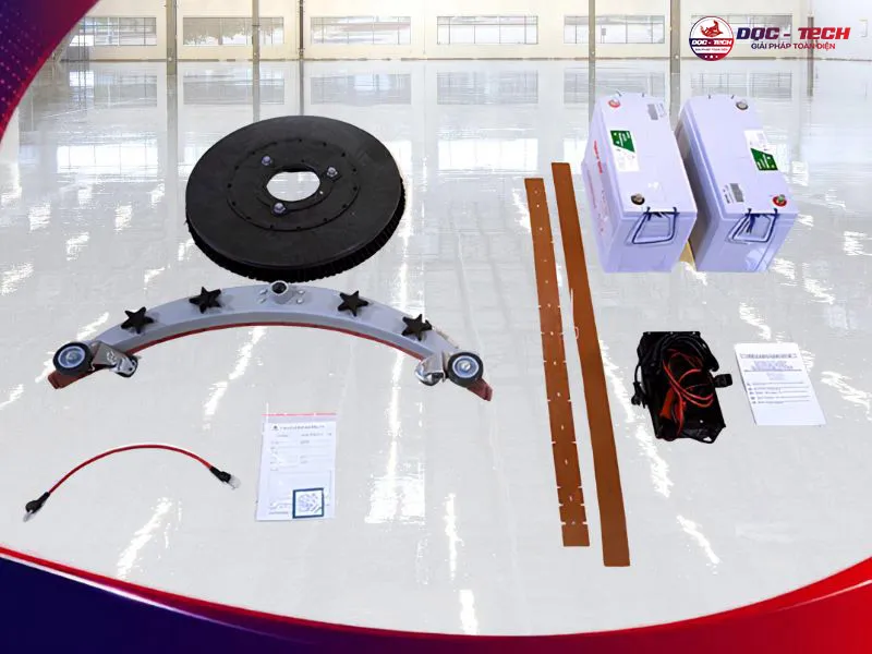 Máy chà sàn ngồi lái Kumisai KMS-60 cấu tạo