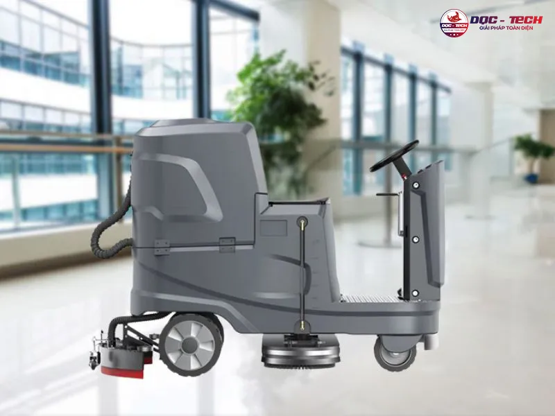 Máy chà sàn ngồi lái Kumisai KMS 82 dùng thế nào