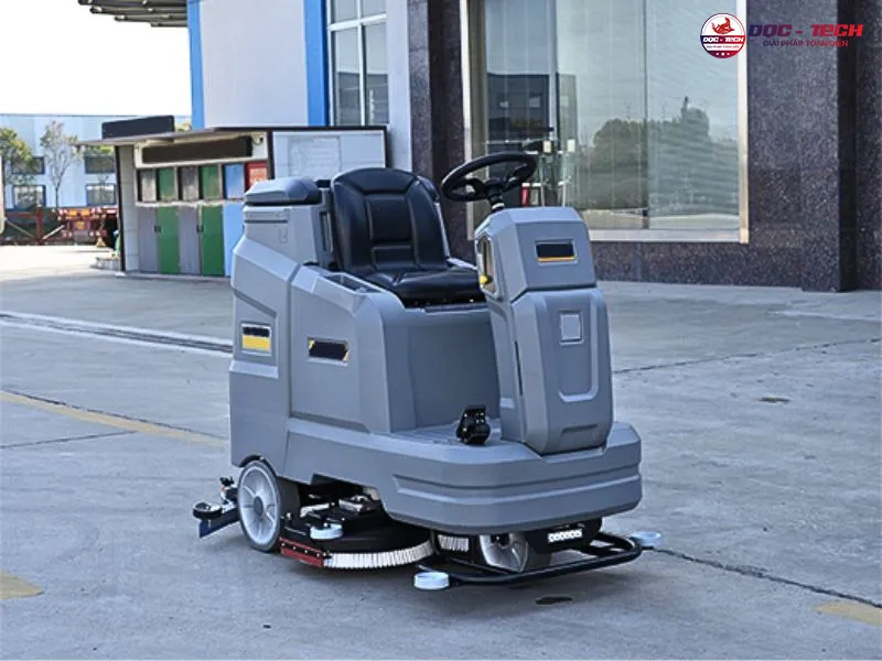 Máy chà sàn ngồi lái Kumisai KMS V75 dùng thế nào