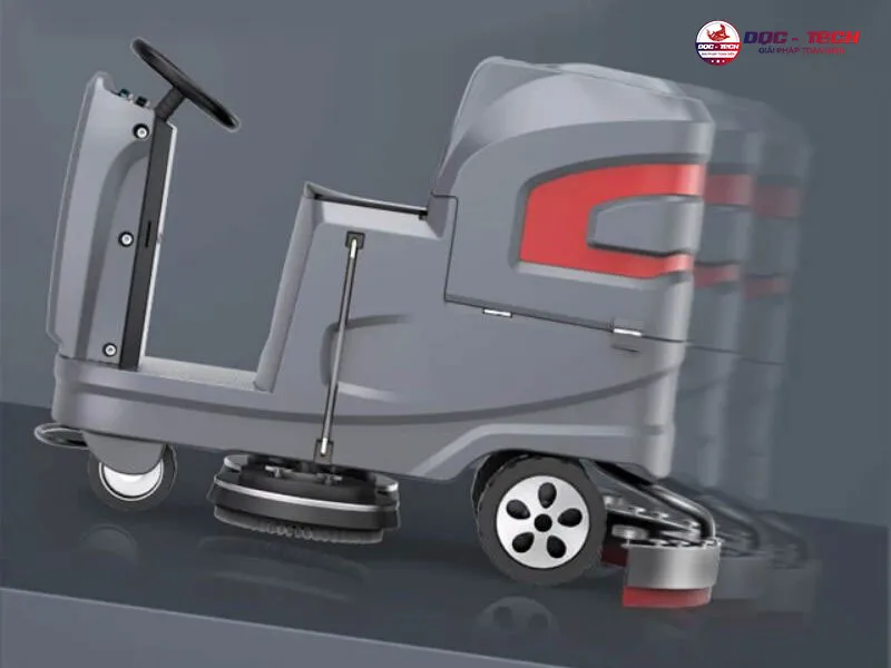 máy chà sàn ngồi lái Kumisai KMS-X6: cách dùng