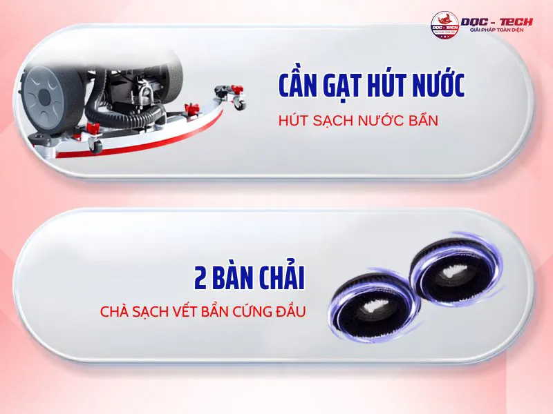 máy chà sàn ngồi lái Kumisai KMS-X6: cấu tạo