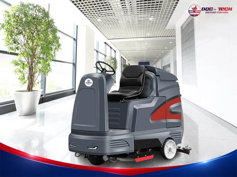 Máy đánh sàn ngồi lái