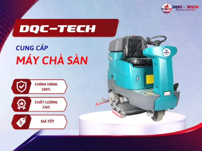 Máy chà sàn ngồi lái tích hợp quét rác Kumisai KMS D9X nơi bán
