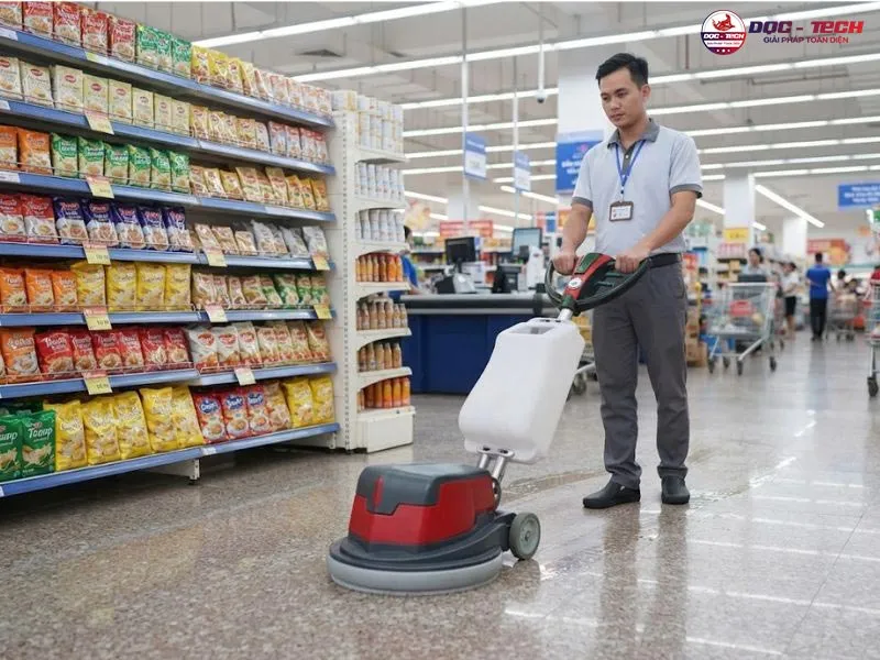 Máy chà sàn Palada PD1AE cách dùng