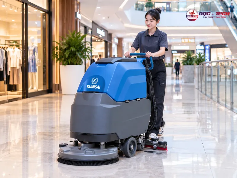 Ứng dụng của máy chà sàn trong thực tế đời sống