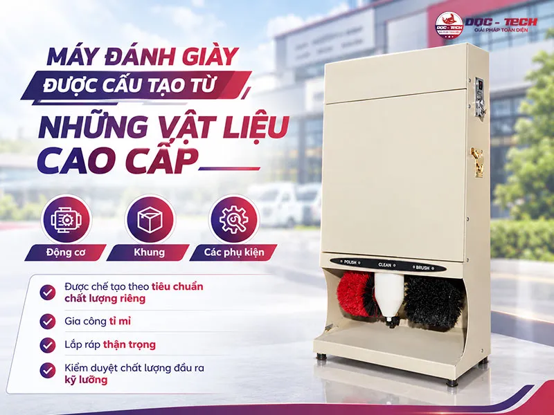 Vật liệu cấu thành máy đánh giầy Brother Apus A5