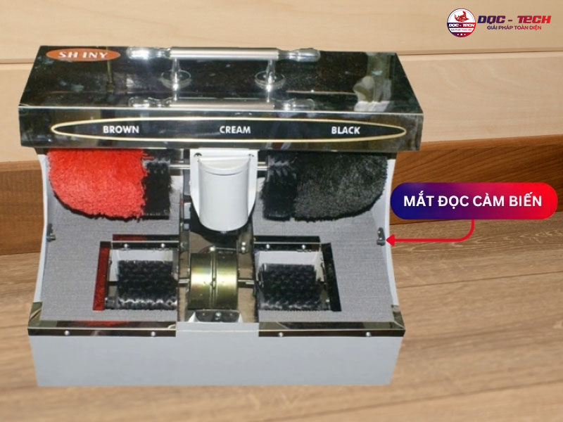 Máy đánh giày cảm ứng tự động SHINY SHN – XD1: cảm biến