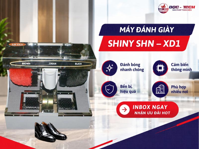 Máy đánh giày cảm ứng tự động SHINY SHN – XD1: nơi bán