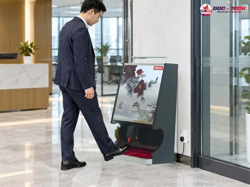 Máy đánh giày khách sạn Kumisai TH3: sử dụng
