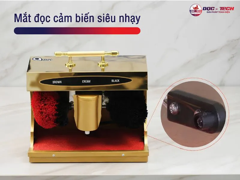 Máy đánh giày Kid Apus K2 làm sạch tự động nhờ cảm biến