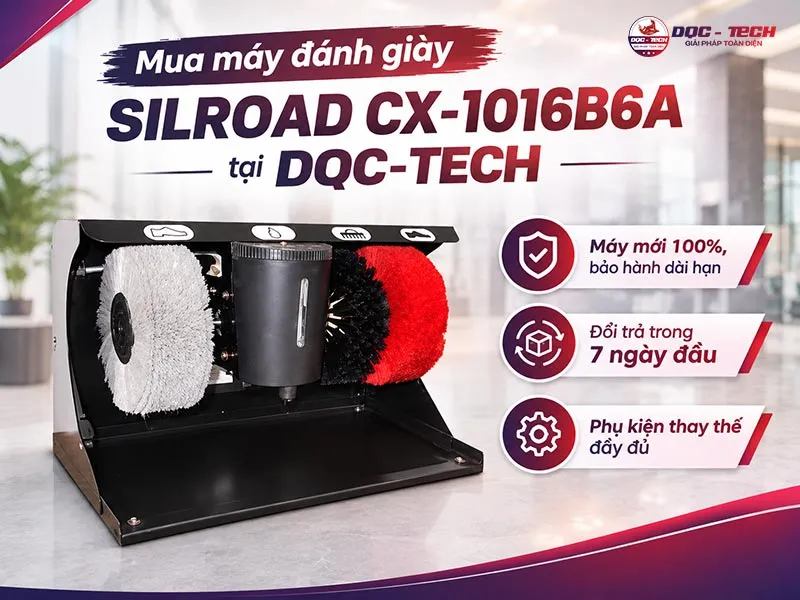 Mua máy đánh giày Silroad CX-1016B6A